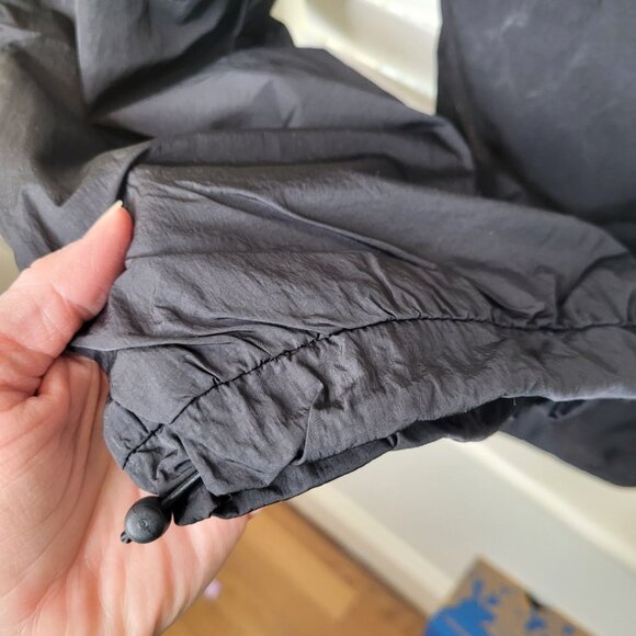 DSG Womens Black Nylon Blend Cargo Joggers Pants XS Elastic Waist & Drawstring - Picture 5 of 6